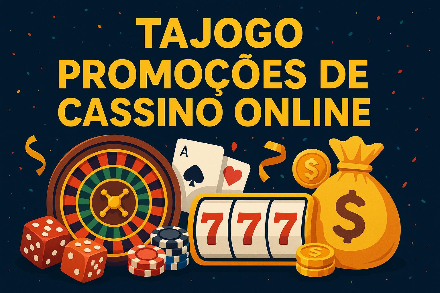 O bônus promocional TAJOGO é uma ótima maneira de começar sua aventura