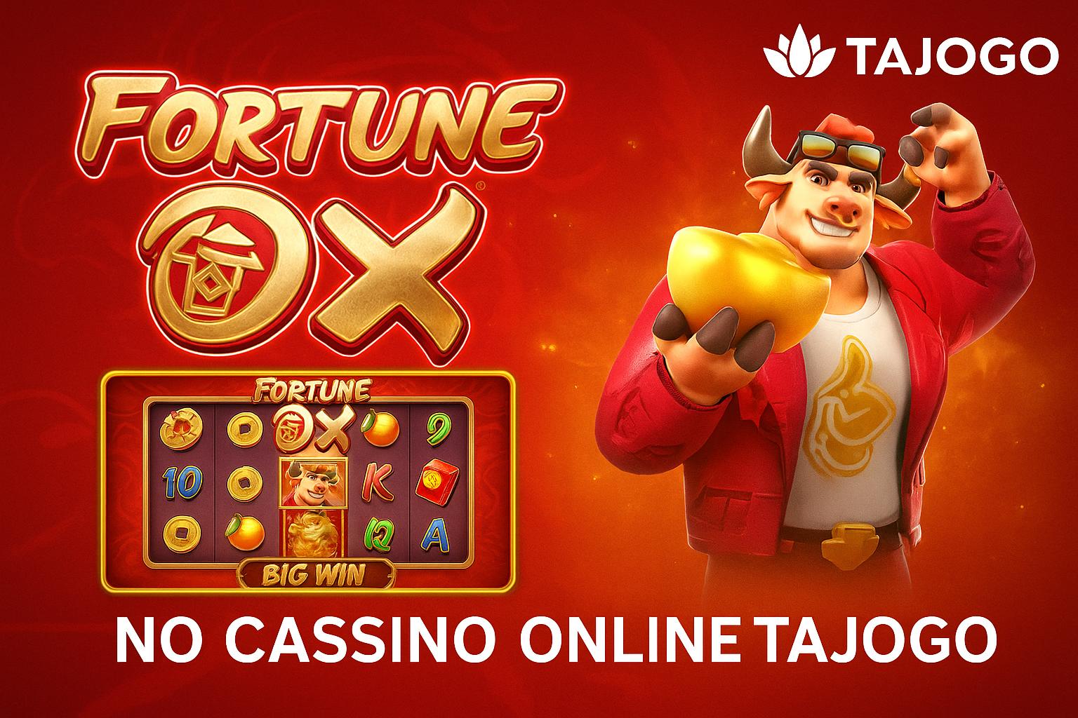 Fortune Ox no TAJOGO - Aposte Agora e Reivindique Seus Ganhos